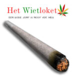 Heerlijk joint. Van het Wietloket