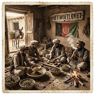 Het ontstaan van hasj, Het Wietloket