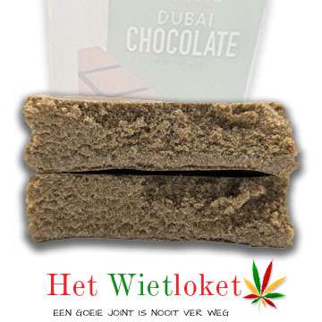 Dubai choco static dry sift hasj van Het Wietloket